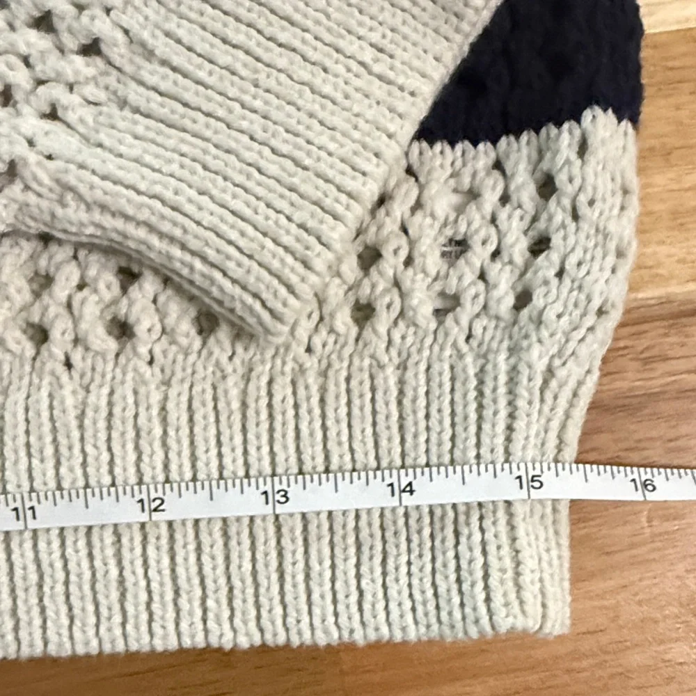 Universal Thread Striped Nautical Old Money Sweater | Size M - Picture 11 of 11